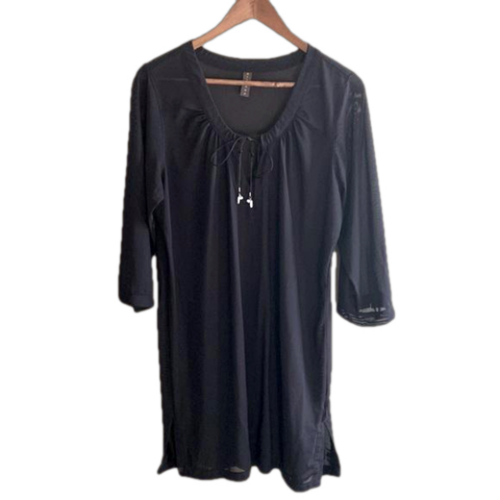 Black Swim Cover Up